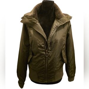 Fashion Nova Olive Bomber Jacket — Size Large, New With Tags